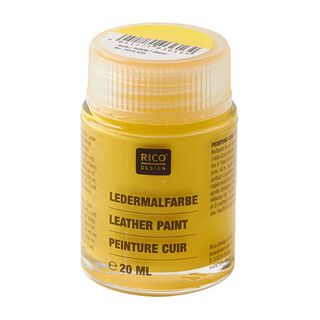 Ledermalfarbe [20 ml] | RICO DESIGN - gelb, 