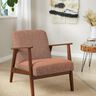 Polsterstoff bunt gewebt – terracotta/beige,  thumbnail number 4