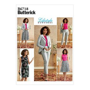 Blazer / Top / Hose / Kleid / Rock | Butterick 6718 | 40-48, 