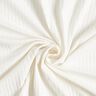 Rippenjersey uni – wollweiss,  thumbnail number 1