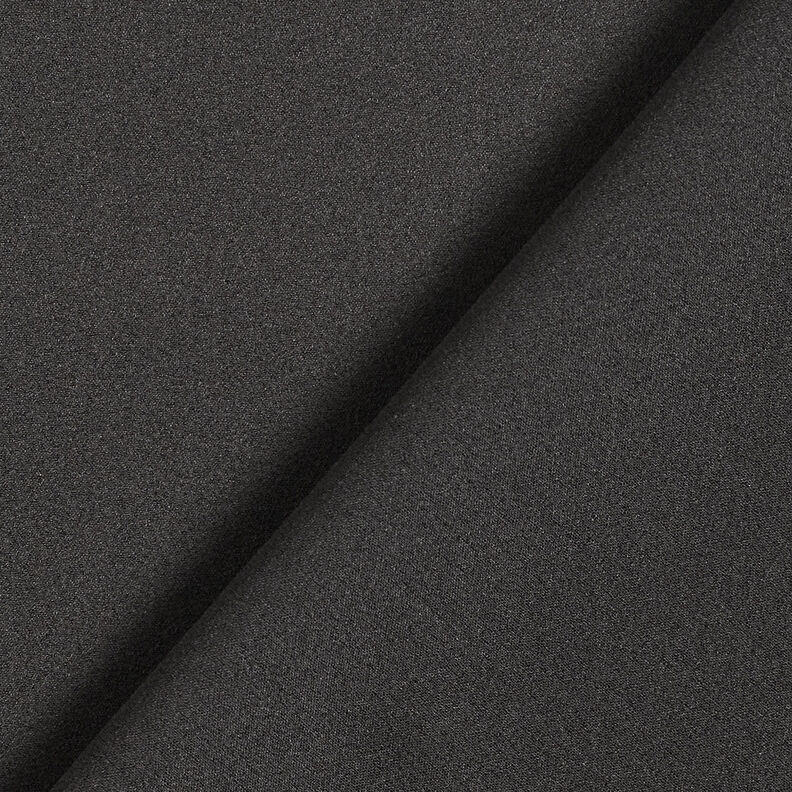Crêpe Georgette – schwarz,  image number 6