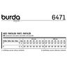 Hose / 3/4 Hose | Burda 6471 | 34-46,  thumbnail number 4