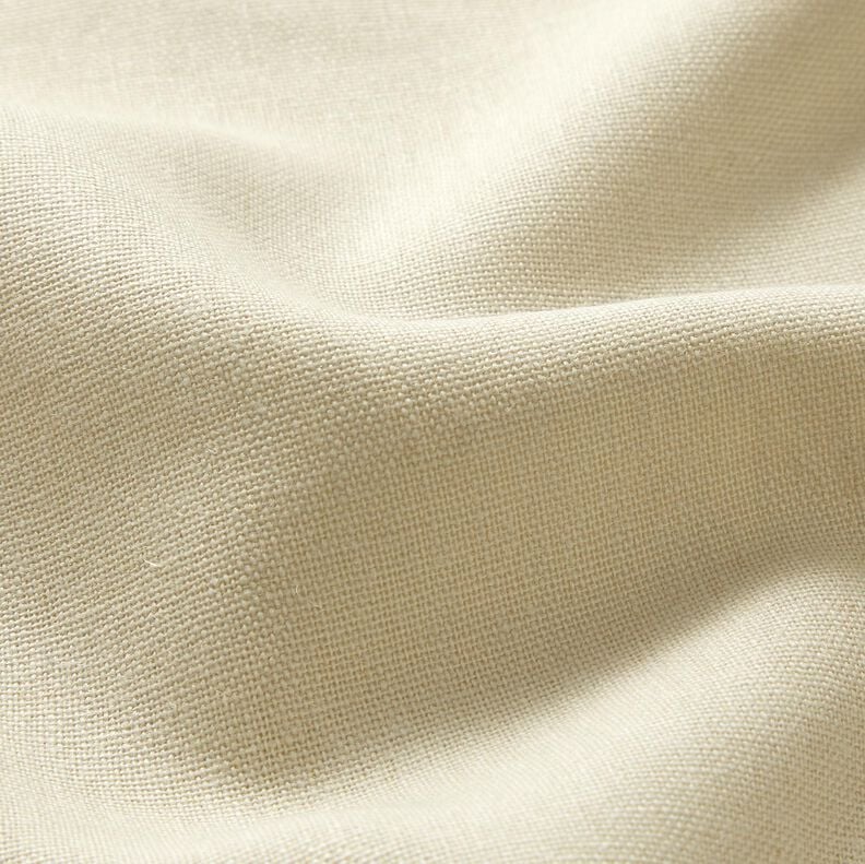 Reinleinen schwer Uni – hellbeige, image number 2