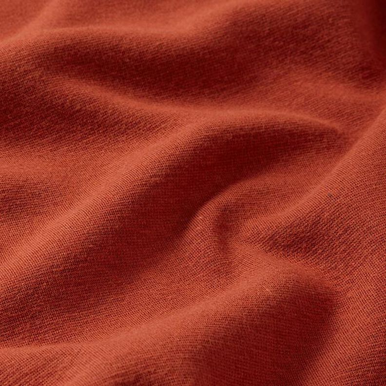 Alpenfleece Kuschelsweat Uni – terracotta,  image number 3