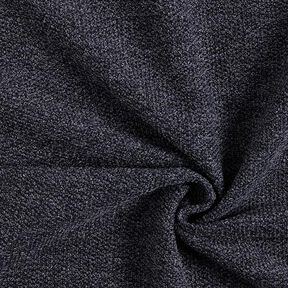 Strickbouclé Melange – nachtblau, 