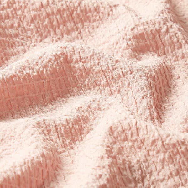 Leichter Seersucker uni – rosa, image number 2
