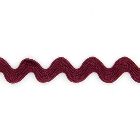 Zackenlitze [12 mm] – bordeauxrot, 