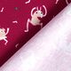 Baumwolljersey Monsterparty | PETIT CITRON – beere,  thumbnail number 4