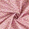 Baumwollpopeline Millefleurs – weiss/rosa,  thumbnail number 3