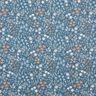 Beschichtete Baumwolle bunte Blumenwiese – helljeansblau/hellblau,  thumbnail number 1