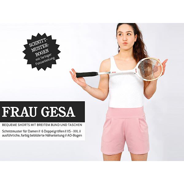 FRAU GESA bequeme Shorts mit breitem Bund | Studio Schnittreif | XS-XXL,  image number 1