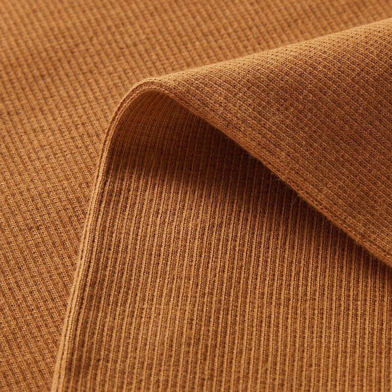 2x2 Bündchen Uni – karamell,  image number 5