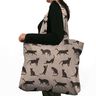 Dekostoff Halbpanama Katzen – schwarz,  thumbnail number 7