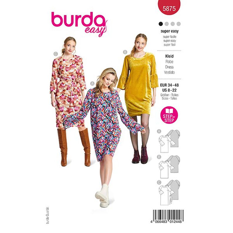 Kleid | Burda 5875 | 34-48,  image number 1