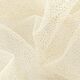 Glitzertüll Royal – wollweiss/gold | Reststück 100cm,  thumbnail number 2