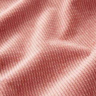 Polsterstoff Cordoptik Wellen – altrosa, 