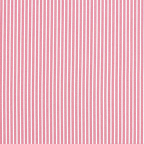 Baumwollpopeline Streifen – rosa/weiss, 