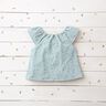 Popeline Igel und Pilze – babyblau,  thumbnail number 6