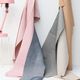 Dekostoff Jacquard Struktur Uni – rosa/weiss,  thumbnail number 8