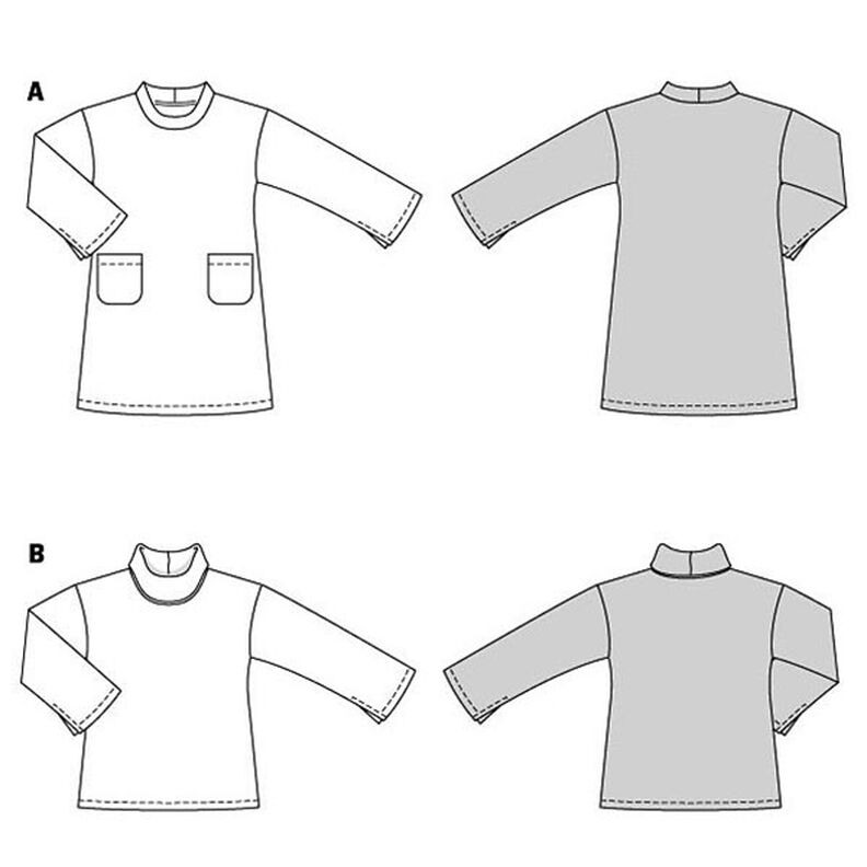 Plus-Size Kleid / Shirt | Burda 5866 | 44-54,  image number 8