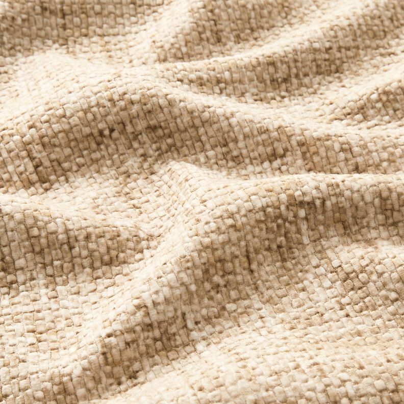 Polsterstoff Velours gepr&auml;gt &ndash; beige,  image number 2