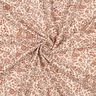 Musselin/ Doppel-Krinkel Gewebe bi-color Blümchen  | Poppy Fabrics – hellbeige/karamell,  thumbnail number 3