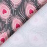 Baumwolljersey Pavo | Stoff&Liebe – schiefergrau/intensiv pink,  thumbnail number 4