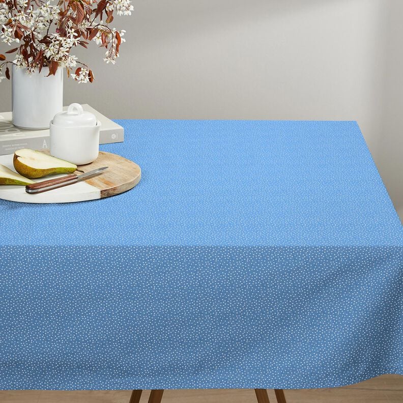 Baumwollstoff Cretonne feine Punkte – blau, image number 8