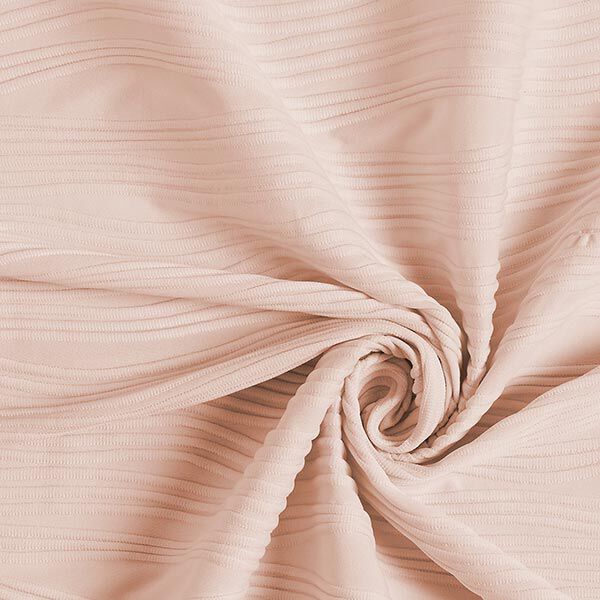 Jersey Jacquard – rosé | Reststück 50cm