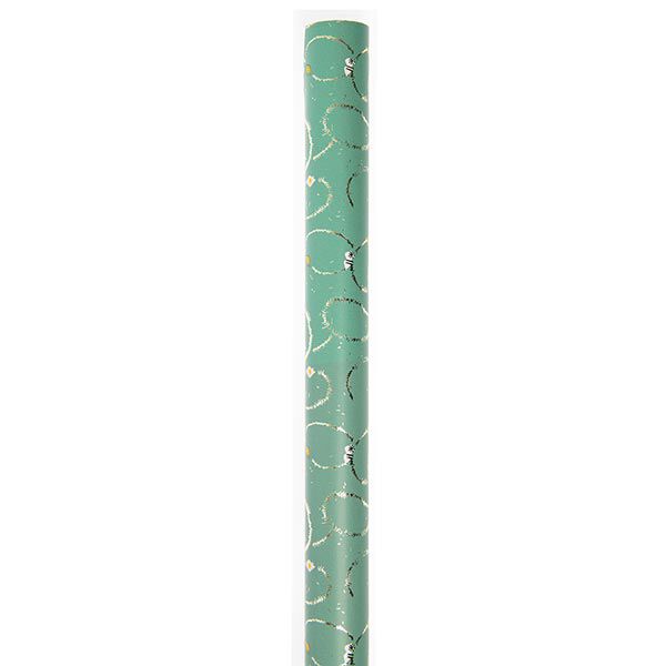 Geschenkpapier Baumschmuck [ 70 cm x 2 m ] | Rico Design – grün,  image number 2