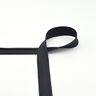 Baumwoll-Schrägband Popeline [20 mm] – schwarz,  thumbnail number 1