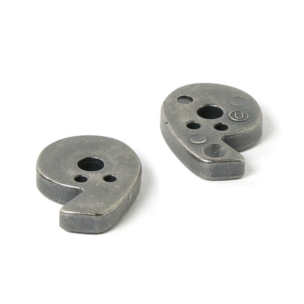 Zahlenknopf 9 - Metalloptik, image number 2