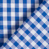Baumwollstoff Vichykaro 1 cm – königsblau/weiss,  thumbnail number 4
