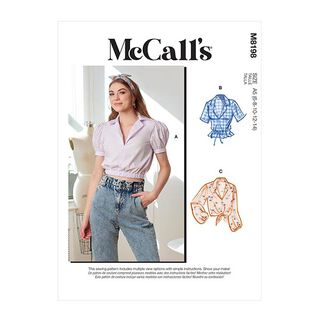 Top | McCalls 8198 | 42-50, 