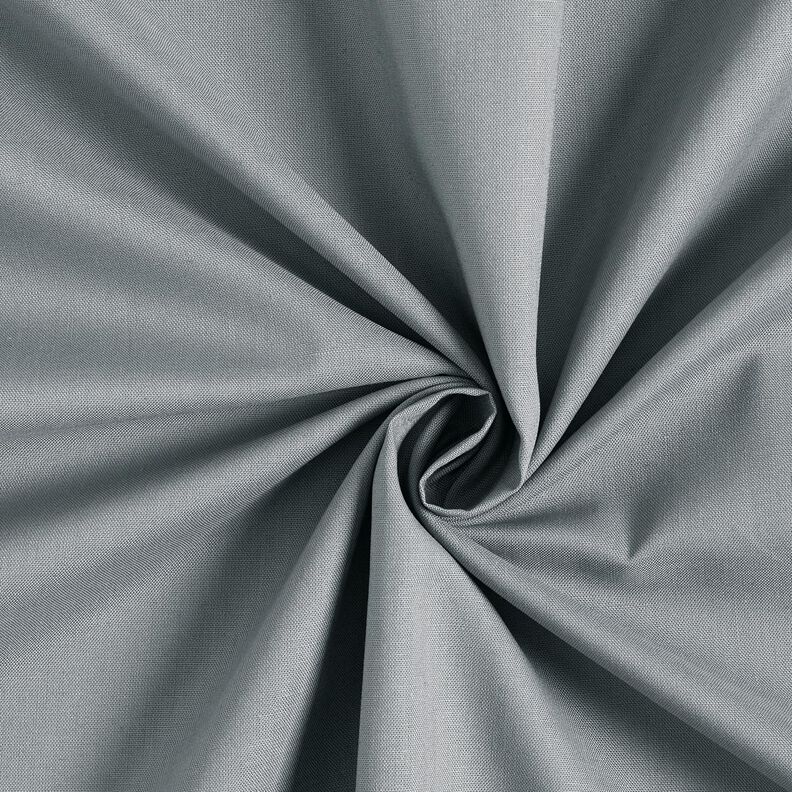 Baumwollstoff Cretonne Uni – perlgrau, image number 1