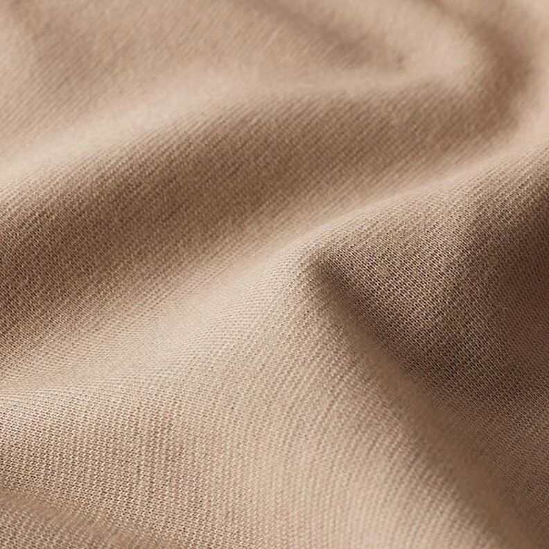Bündchenstoff Uni – taupe,  image number 2