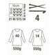 Fashion Cotton Metallisé | Rico Design, 50 g (008),  thumbnail number 5