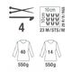 Essentials Cotton Silk Cashmere | Rico Design, 50 g (003),  thumbnail number 5