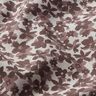 Baumwollpopeline Blumenmeer – taupe/braun,  thumbnail number 2