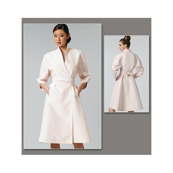 Kimonokleid by Ralph Rucci | Vogue 1239 | 40-46,  image number 3