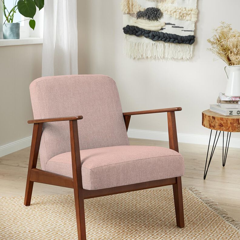 Polsterstoff Chenille-Gewebe – rosé,  image number 6