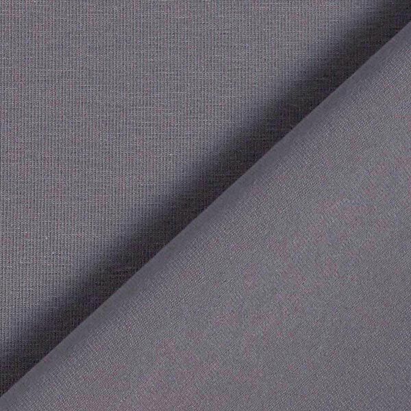 Baumwolljersey Medium Uni – dunkelgrau, image number 5