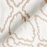 Baumwollstoff Schlangenlinien – beige/dunkelbeige,  thumbnail number 5