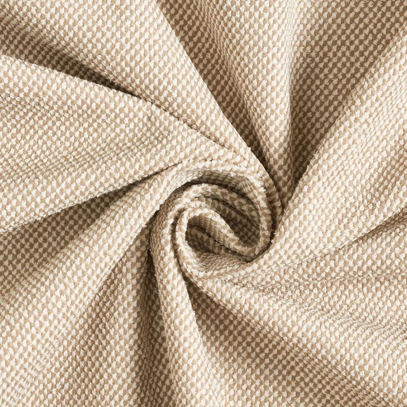 Polsterstoff Melange weich – dunkelbeige,  image number 1
