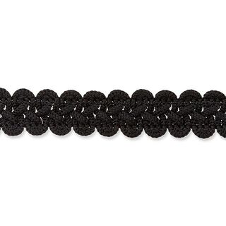 Posamentenborte [ 12 mm ] – schwarz, 