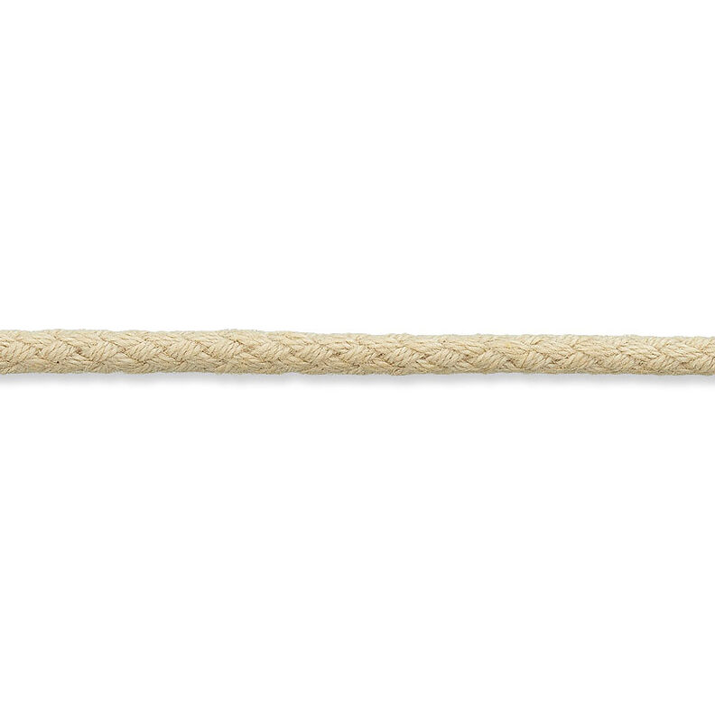 Baumwollkordel [Ø 3 mm] – hellbeige,  image number 1