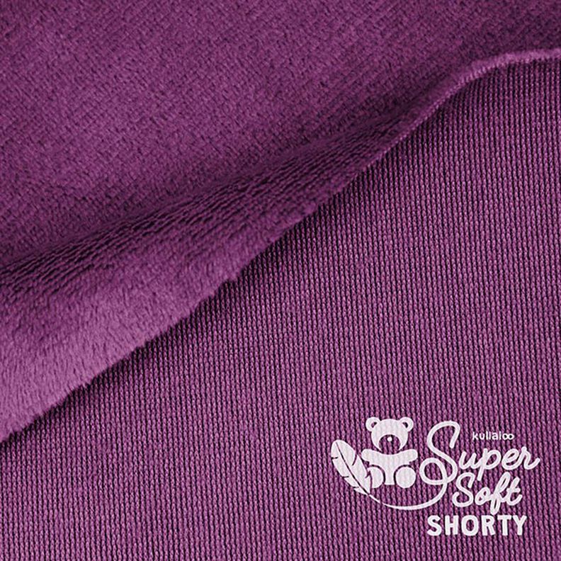 Nicki SHORTY [1 m x 0,75 m | Flor: 1,5 mm]  - aubergine | Kullaloo,  image number 3