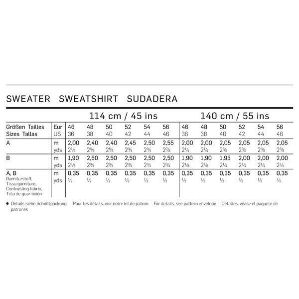Sweater | Burda 6718 | 46-56,  image number 4
