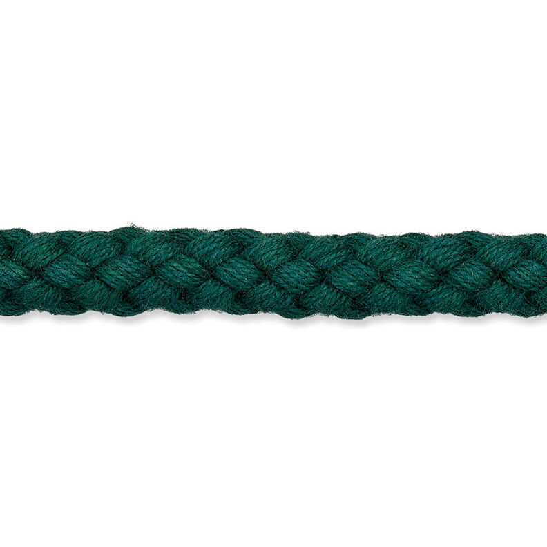 Baumwollkordel [Ø 7 mm] – dunkelgrün,  image number 1