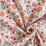 Musselin/ Doppel-Krinkel Gewebe Blumenwiese | Poppy Fabrics – rosé,  thumbnail number 3